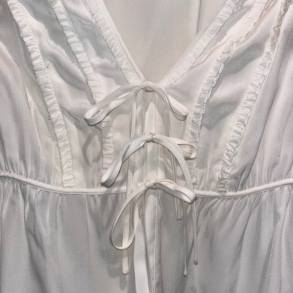 White Sheer Blouse - Picture 9 of 14